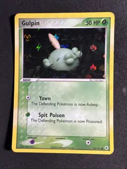 Gulpin 62/101 Hidden Legends Reverse Holo Pokemon - Image 1