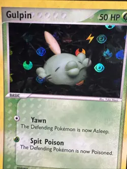 Gulpin 62/101 Hidden Legends Reverse Holo Pokemon - Image 3