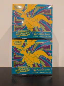 2x Pokemon TCG Ascended Heros - Pokemon Center ETB - Image 1