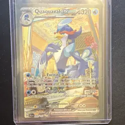 Quaquaval EX 260/193 Paldea Evolved Special Illustration Rare Holo Pokemon NM - Image 1