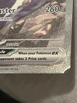 Pokemon TCG Cynthia's Garchomp ex 232/182 Destined Rivals SIR Moderately Played- - Image 5