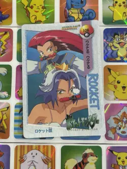 Pokemon Charizard Vintage Pocket Monsters Vending HOLO Prism Sticker 99 Nintendo - Image 5