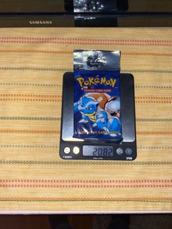 Pokemon Base Set Sealed Booster Blastoise Art Auction Starts at 88 cents! - Image 1