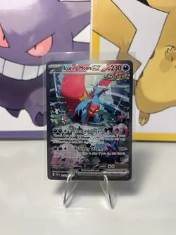 Roaring Moon EX 251/182 - Paradox Rift - Special Illustration Rare - Pokemon - Image 1