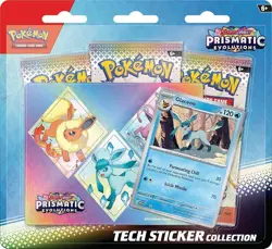 Pokemon TCG Prismatic Evolutions Tech Sticker Collection Glaceon🔥🔥 - Image 1