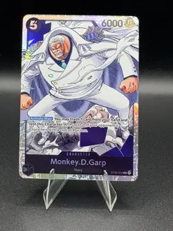 One Piece Card Game Monkey.D.Garp ST06-012 Super Rare NM English - Image 1