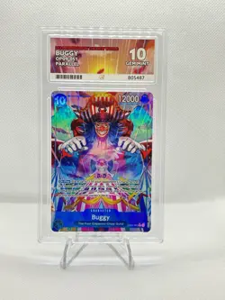 2024 One Piece Buggy OP09-051 Alternate Art Foil English Ace 10 Perfect Subs - Image 1