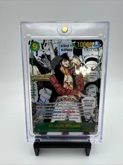 One Piece TCG Mihawk OP14-119 SEC Manga Alt Art The Azure Sea’s Seven ENGLISH - Image 1