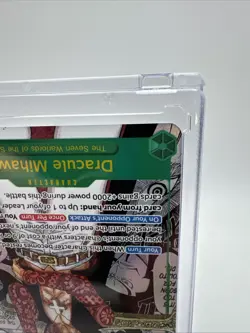 One Piece TCG Mihawk OP14-119 SEC Manga Alt Art The Azure Sea’s Seven ENGLISH - Image 5
