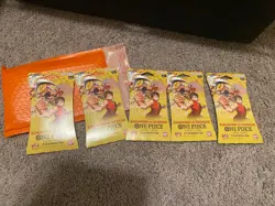 (10 Pcs) One Piece KINGDOMS OF INTRIGUE English Sleeved Booster OP-04 Sealed - Image 2