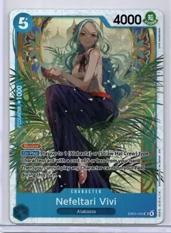 Nefeltari Vivi EB03-024 SR ONE PIECE Heroines Edition English - Image 1