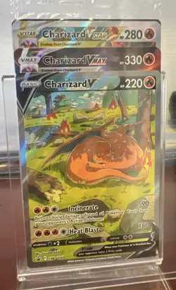 ERROR Charizard Crimp Sealed SWSH260 261 262 UPC Promo Cards V Vstar Vmax Alt - Image 1