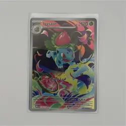 Pokemon Ivysaur Full Art Holo Stage 1 Card 134/132 Me01 Mega Evolution - Image 1