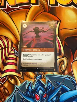 Riftbound - Flurry of Blades - 133/298 Origins League of Legends Card Body Foil - Image 1