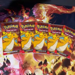 Pokemon 2024 Dragons McDonalds X5 Promo Sealed Booster Card Pack (4 cards) - Image 1