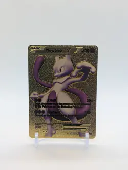 Pokemon🔥MEWTWO EX 98/99🔥GOLD FOIL Custom Card🔥Next Destinies🔥Collectible - Image 1