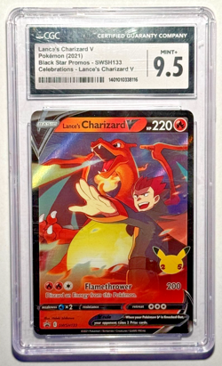 Lance's Charizard V SWSH133 SWSH: Sword & Shield Promo Cards Holo - CGC 9.5 - Image 1
