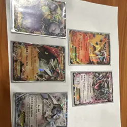Pokemon Mewtwo Groudon Blaziken Rayquaza Lugia EX Holo Card Lot XY - Image 1