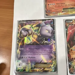 Pokemon Mewtwo Groudon Blaziken Rayquaza Lugia EX Holo Card Lot XY - Image 2