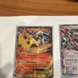 Pokemon Mewtwo Groudon Blaziken Rayquaza Lugia EX Holo Card Lot XY - Image 4