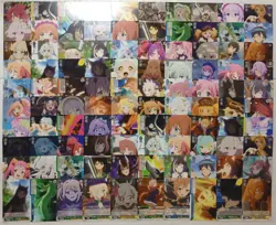 Lot of 100 Japanese Weiss Weiß Schwarz Princess Connect! Re:Dive Card set - Image 1