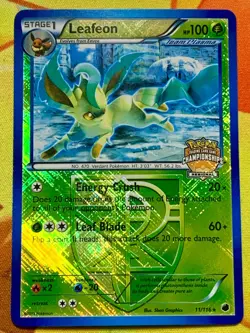 Leafeon 11/116 Holo Promo Foil 2013 Pokemon Card Championships #2525 - Image 1