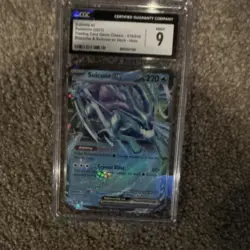 Pokemon Suicune ex CGC 9 Holo Trading Card Game Classic #010/034 English 2023 - Image 1