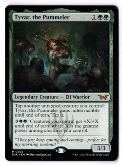 Tyvar, The Pummeler NM* Duskmourn ENGLISH 0202 mtg -UnltdCards - Image 1