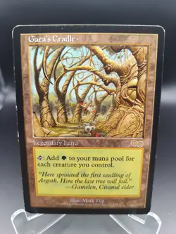 Gaea's Cradle Urza's Saga Regular - Moderately Played - Image 1