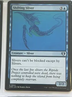 DDcards 🇨🇦MTG Magic The Gathering Commander Masters Shifting Sliver - Image 1