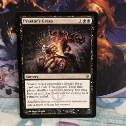 Praetor's Grasp New Phyrexia Regular NM 71/175 MTG - Image 1