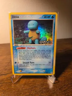 Ditto (Squirtle) EX Delta Species 40/113 Reverse Holo STAMPED Pokemon Card TCG - Image 1