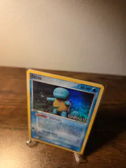 Ditto (Squirtle) EX Delta Species 40/113 Reverse Holo STAMPED Pokemon Card TCG - Image 5