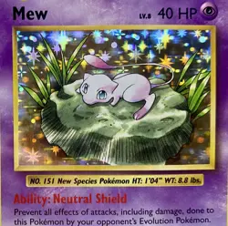Mew HOLO PSA 8 NEAR MINT-MINT 2016 Pokemon XY Evolution 53/108 FREE SHIP - Image 3