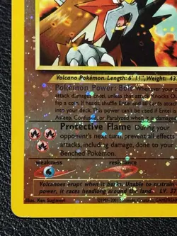 Entei 34 - Reverse Cosmos Holo - Vintage Pokemon TCG: Black Star Movie Promos MP - Image 5