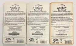 Zapdos Aerodactyl Lapras Art Set Pokemon TCG Fossil Single Blister Pack Lot 3 - Image 2