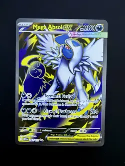 2025 Pokemon Mega Evolution Absol ex Ultra Rare #161/132 - Image 1
