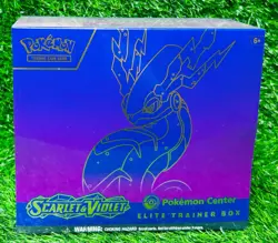 Pokemon Center Scarlet Violet Miraidon Elite Trainer Box ETB Sealed Exclusive - Image 1
