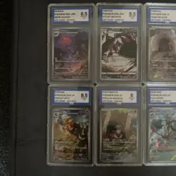 Pokemon graded Bundle Of 10 CHR/AR - Image 2