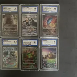 Pokemon graded Bundle Of 10 CHR/AR - Image 4