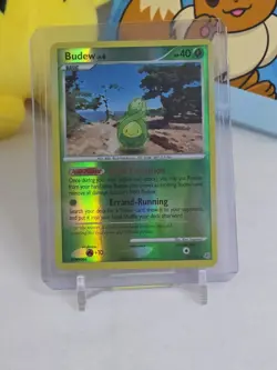 Pokemon TCG- 2007 Budew 43/130 Reverse Holo Diamond & Pearl NM - Image 1
