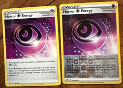 2x Pokemon TCG Horror Energy 172/192 Rebel Clash Special Energy (Reverse Holo) - Image 1