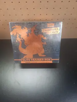 POKEMON TCG CHAMPION'S PATH ELITE TRAINER BOX FACTORY SEALED 820650805455 - Image 1