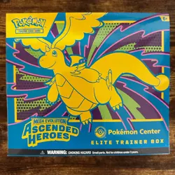 Ascended Heroes Pokemon Center Exclusive ETB Elite Trainer Box Factory Sealed - Image 1