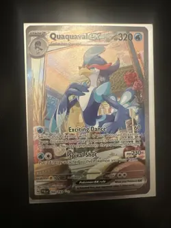 Pokemon TCG Quaquaval EX Paldea Evolved Special Illustration Rare - Image 1