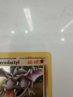 Pokemon TCG Aerodactyl 1/62 Fossil Holo Rare Near Mint Condition - Image 2