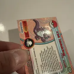 Pokemon Topps Chrome #34 Nidoking - Image 3