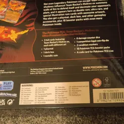 Pokemon Team Rocket's Moltres Ultra-Premium Collection Box Booster 2024 - Image 3