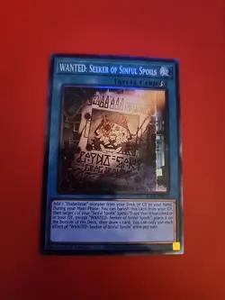 WANTED: Seeker of Sinful Spoils (PCR) RA03-EN074 Quarter Century Bonanza 1st... - Image 1