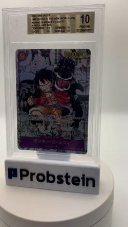 2024 One Piece Emperors in New World OP09119 Monkey D. Luffy Manga BGS 10 - Image 2